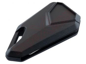 Producto genérico - Carcasa negra de llave con espadín guía derecha plegable de 9mm para motocicletas Kawasaki